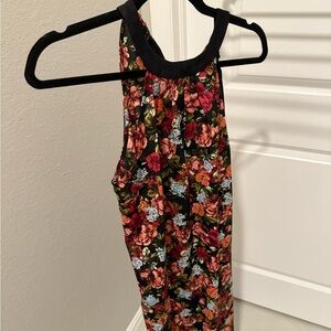 Merona Black and Floral Dress